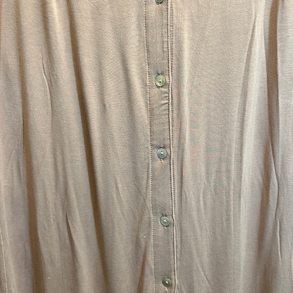 POL Women's Button Down Tan Midi Skirt Size Small Oversized New With Tags - Picture 4 of 6